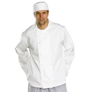 Image of Click Workwear Chefs Jacket Long Sleeve XXL White Ref CCCJLSWXXL Up to