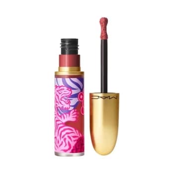 Image of Mac Powder Kiss Liquid Lipcolour / Lunar Luck - Luck Be A Lotus