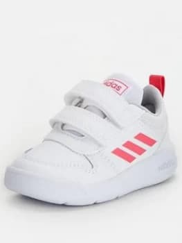 Image of Adidas Tensaur Infant Trainers - White/Pink
