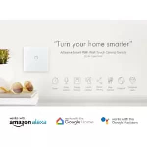 Image of Ener-j - WiFi Smart 1 Gang Touch Switch, (No Neutral needed)