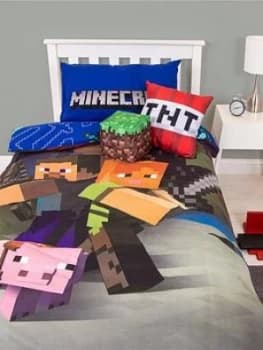 Image of Minecraft Good Guys Duvet Cover Set