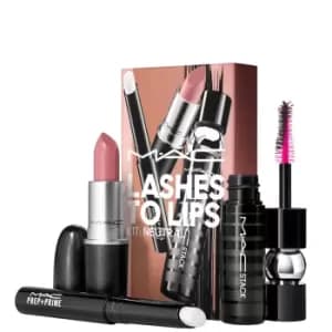 Image of MAC Superstar Lashes To Lips Kit Neutral