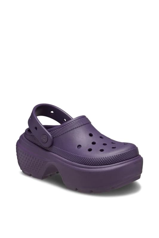 Image of Crocs Unisex Stomp Clogs Dark Iris W7/M6