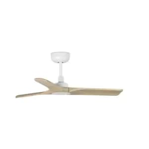 Image of Heywood Small White Ceiling Fan, 6 Speed