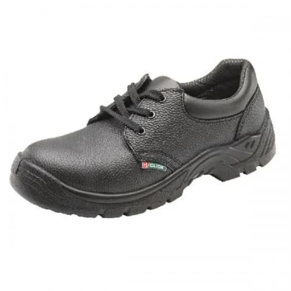 Image of Beeswift Beeswift Economy Shoe 1 Pair S1p Dual Density Polyurethane Black Size 5 CDDSMS05