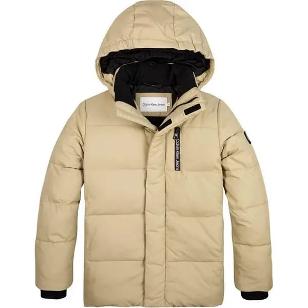Image of Calvin Klein Jeans Essential Puffer Jacket 8Y Black 62524803175