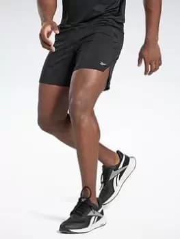 Image of Reebok Running Shorts, Blue Size M Men