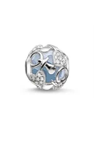 Image of Ladies Thomas Sabo Sterling Silver Karma Bead Happy Baby Boy Bead K0158-843-31