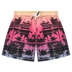 Image of Ript Palm Print Swim Shorts - Multi