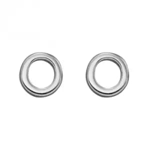 Image of Initial O Sterling Silver Stud Earrings E6032