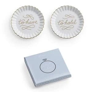 Image of To Have & To Hold Ceramic Wedding Ring Dishes