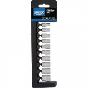 Image of Draper 10 Piece 1/4" Drive Hex Socket Set Metric 1/4"