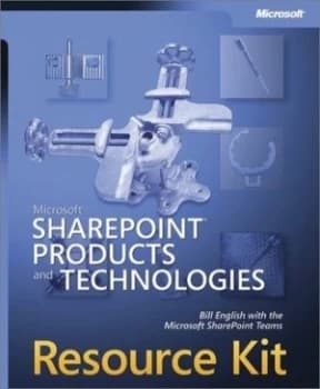 Image of Microsoft Sharepoint Products and Technologies Resource Kit by Bill English Book