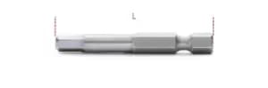 Image of Beta Tools 862 PE 1x 1/4" Hex Drive Hexagon Bit for Power Driver 4 x 50mm Long