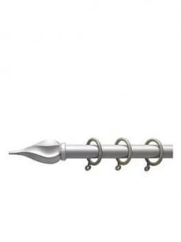 Image of Spiral Finial 16-19Mm Extendable Metal Pole
