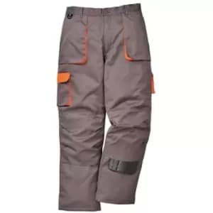 Image of Portwest - TX16GRRL - sz L Texo Contrast Trouser - Lined - Grey - Grey