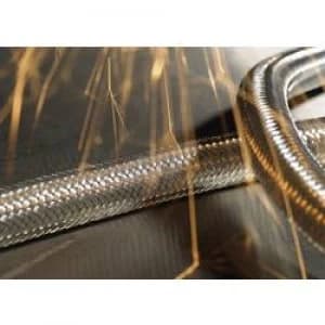 Image of SCSB Galvanised Steel Conduit Galvanised Steel Overbraid SCSB25 166 34403 Hellermann Tyton