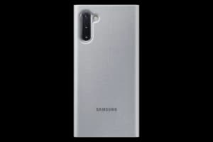 Image of Samsung Galaxy Note10 LED View Cover Silver (EF-NN970PSEGWW)