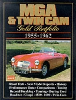 Image of Mg Mga and Twin Cam Gold Portfolio 1955-62 by R. M Clarke Paperback