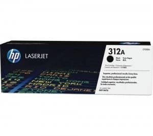 Image of HP 312A Black Laser Toner Ink Cartridge