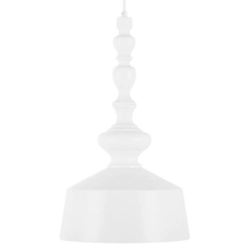 Image of Beliani Pendant Lamp Driva Metal White