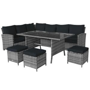 Image of Cambridge Set-F.Pit Table-Right N16592 - Garden & Outdoor