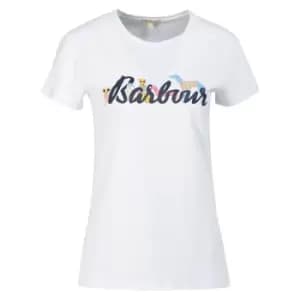 Image of Barbour Womens Southport Tee White 16