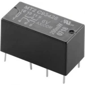 Image of PCB relays 5 Vdc 2 A 2 change overs TE Connectivity