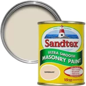 Image of 150ml Tester Smooth Masonry Paint Sandblast - Sandtex
