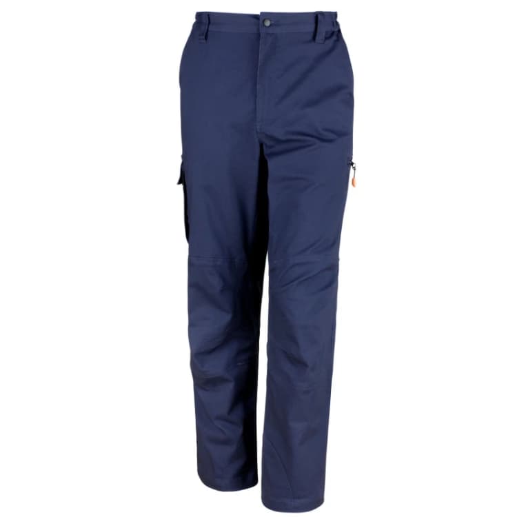 Image of Result Result Men Sabre Stretch Work Trousers in Navy Size: X-Small Navy XS Male 5063470532810