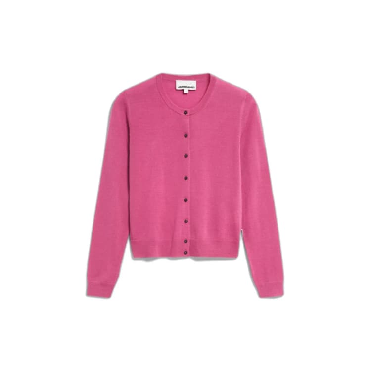 Image of ARMEDANGELS Womens cardigan ARMEDANGELS Ophaliaa Merino Rose Female XS