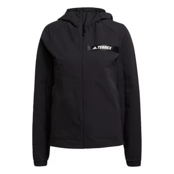 Image of adidas Terrex Multi-Stretch Softshell Jacket Womens - Black