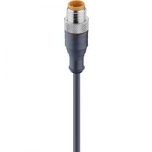 Image of Lumberg Automation 47076 RST 8 2822 M Actuator sensor Connection M12 Plug Straight Black