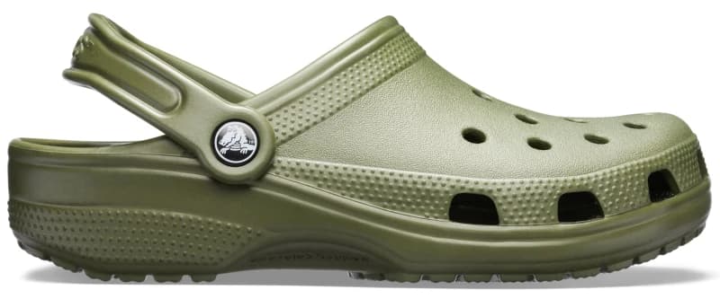 Image of Crocs Unisex Classic Clogs Army Green M11