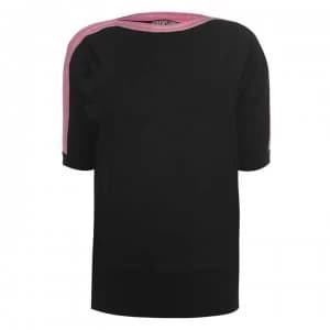 Image of Biba Tipped Shimmer Jumper - Black