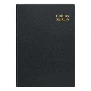 Image of Collins 38M A5 2018 2019 Academic Year Diary Week to View Random