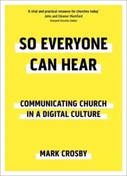Image of So everyone can hear by Mark Crosby