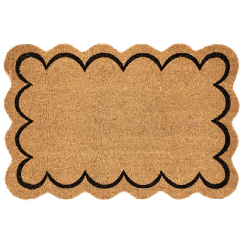 Image of Beliani Doormat Holon Natural 60 X 90 Cm Coir