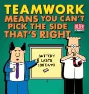 Image of teamwork means you cant pick the side thats right