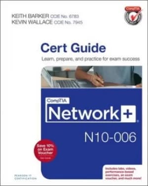 Image of CompTIA Network+ N10-006 cert guide by Keith Barker
