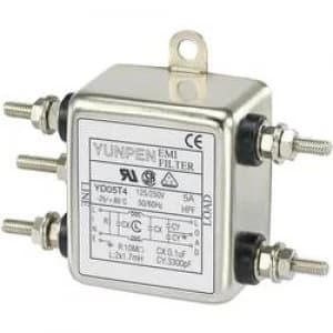 Image of EMI filter 250 V AC 5 A 1.7 mH L x W x H 50 x 8