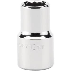 Image of Draper Expert 12mm 1/2" Square Drive Hi-Torq 12-Point Socket