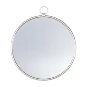 Image of Gallery Interiors Bayswater Silver Wall Mirror Outlet