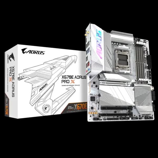 Image of Gigabyte X670E AORUS PRO X ATX Motherboard for AMD AM5 CPUs