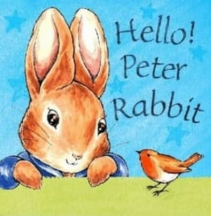 Image of Hello Peter Rabbit by Beatrix Potter Book