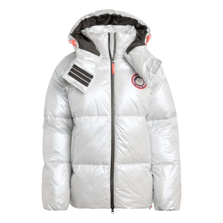 Image of Adidas Womens down jacket adidas X Moon Boot Argente Female S