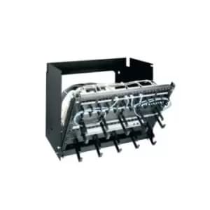 Image of Middle Atlantic Products PPM-6-12 rack cabinet 6U Wall mounted rack Black