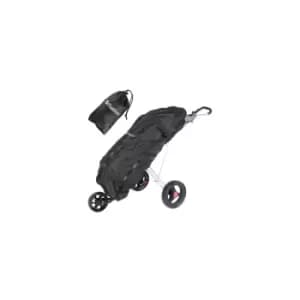 Image of Fast Fold Raincover Black With Black Zippers