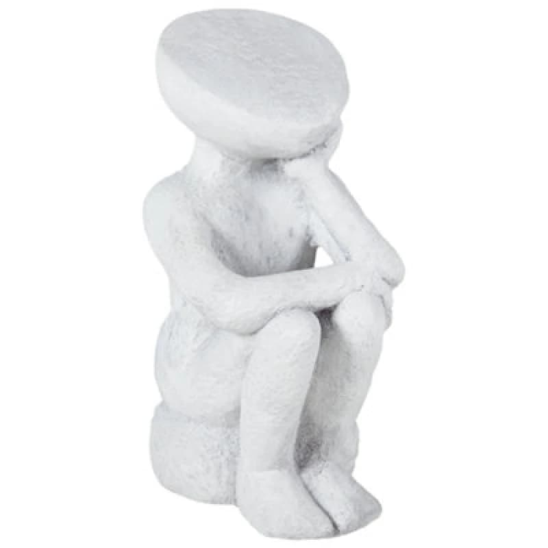 Image of Beliani Modern Garden Figurine Fria Grey