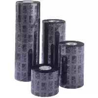 Image of Zebra Wax/resin 3400 4.33" x 110mm printer ribbon